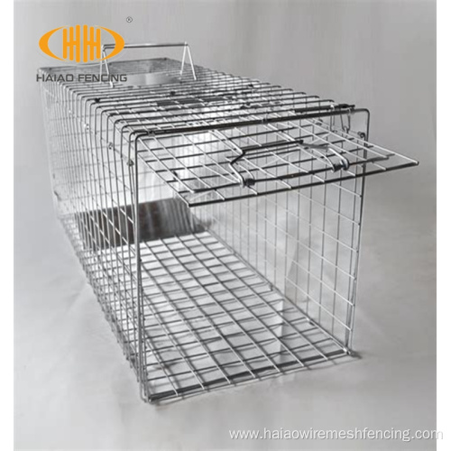 Animal trap cage folding lobster trap